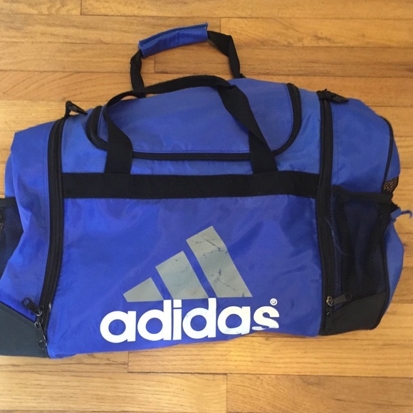 adidas Handbags - Adidas large duffel gym travel bag blue